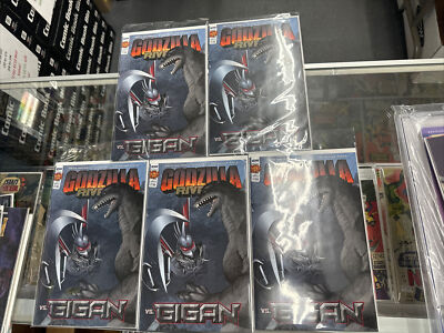 Godzilla Rivals vs Gigan #1 A Cvr IDW 2022 VF/NM Comics-image