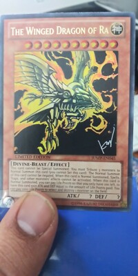 Yugioh The Winged Dragon Of Ra JUMP-EN045 Ultra Rare Limited Edition E-image