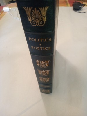 Politics and Poetics Easton Press Book 1979 Leather Bound Aristotle Collector’s -image