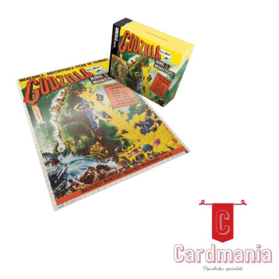 Godzilla, King of the Monsters! (1956) - U.S. Release One Sheet Jigsaw Puzzle-image