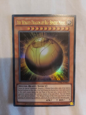 The Winged Dragon of Ra - Sphere Mode (DPBC-EN001 Ultra Rare) 1st Edition-image