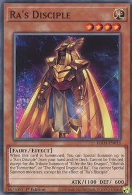 Ra's Disciple - EGO1-EN015 - Common - 1st Edition - Near Mint-image