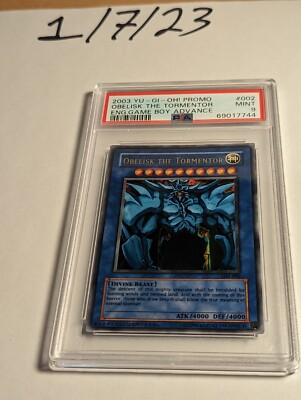 Obelisk the Tormentor GBI-002 PSA 9 FRESHLY GRADED. SHIPS ASAP. LEGIT SELLER!!-image