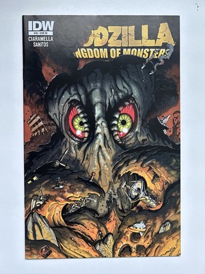 Godzilla: Kingdom of Monsters #10 RI IDW 2011 Hedorah Cover Rare Comic Variant-image