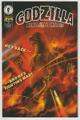 Godzilla (1995) #0 - Randy Stradley - Bob Eggleton Cover - Dark Horse-image