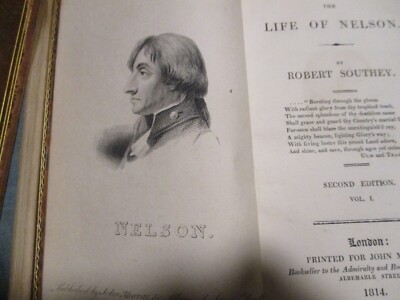 Life Of Nelson 2 Volumes By Robert Southey-image