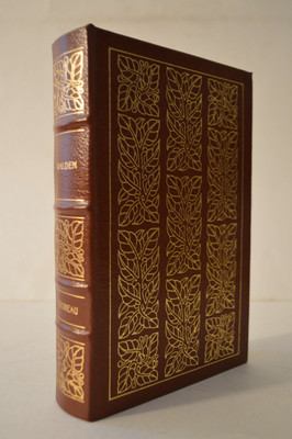 Walden or Life in Woods Henry David Thoreau Easton Press Leather-image