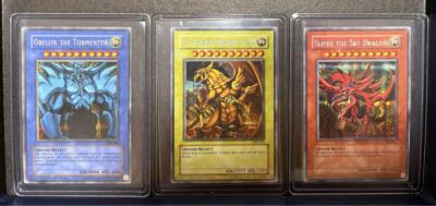 SLIFER SKY DRAGON + WINGED RA + OBELISK TORMENTOR • GBI 001 002 003 • Ultra R-image