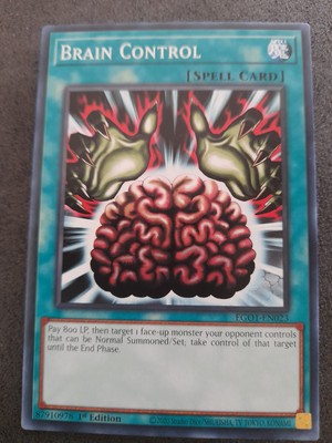 Brain Control EGO1-EN023 Egyptian God Deck: Obelisk the Tormentor 1st Edition-image