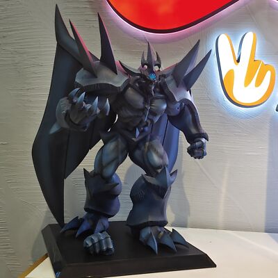 In Stock Yu-Gi-Oh! Obelisk The Tormentor Resin Pvc Gk Statue Anime Model-image