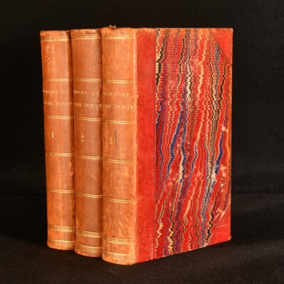 1883 3vol Memoirs of Madame Junot Duchesse D'Abrantes New and Revised Edition-image
