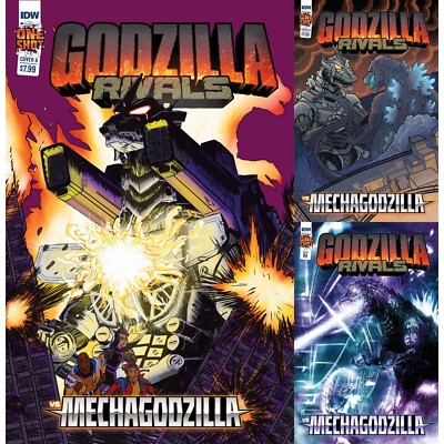 Godzilla Rivals vs Mechagodzilla (2023) 1 | IDW Publishing | COVER SELECT-image