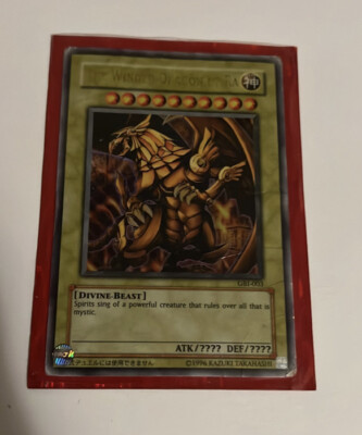 Yu-Gi-Oh Winged Dragon of Ra GBI-003 Ultra Rare Promo Card-image