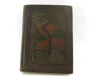 1st Ed. Hubbard 1916 Little Journeys Volume I Good Men & Great Memorial Leather-image
