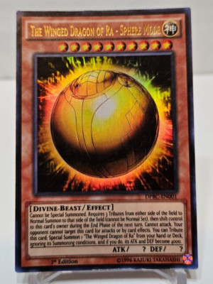The Winged Dragon Of Ra - Sphere Mode DPBC-EN001 Ultra Rare 1st Ed Yugioh 5067-image
