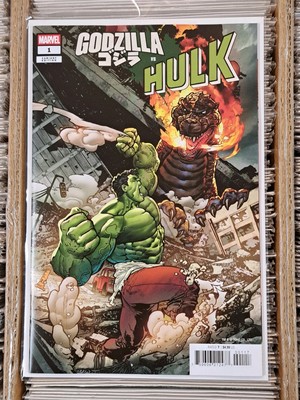 Godzilla Vs Hulk.#1 1:25 Variant Cover-image