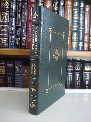 DISEASES OF THE EYE & EAR Hutchinson Gryphon Medicine Classics Leather-image