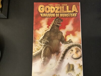 Godzilla Kingdom of the Monsters#1Gatefold Wraparound! Cvr.B! 2011 VF/NM!-image