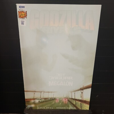 Godzilla Rivals Jet Jaguar vs Megalon RETAILERS INCENTIVE Variant IDW (3)-image