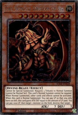 The Winged Dragon of Ra (RA04-EN118) - Platinum Secret Rare - 1st Edition-image