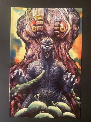 Godzilla War For Humanity #1 2023 NYCC Virgin Variant IDW Movie 🔥NM Minus One-image