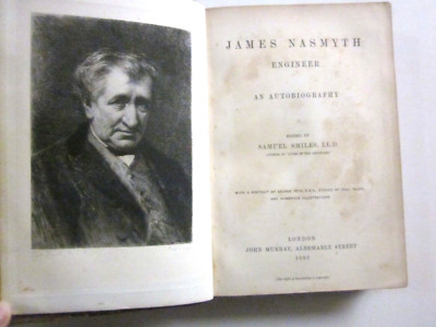 1883 James Nasmyth Engineer An Autobiography - Illustrated - Leather-image