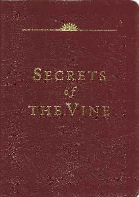 Secrets of the Vine; Leather Edition- 1576738760, Bruce Wilkinson, leather bound-image