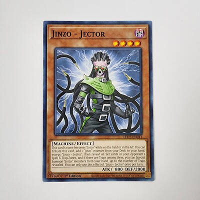 Jinzo - Jector - LED7-EN041 -  Common - 1st ed -  NM - Rage of Ra - Yugioh -image