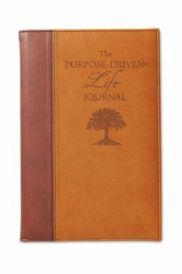 The Purpose-Driven Life Deluxe Journa- 9780310805557, Rick Warren, leather bound-image