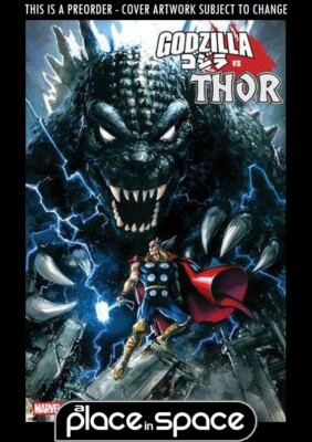 (WK27) GODZILLA VS THOR #1I (1:25) CLAYTON CRAIN VARIANT - PREORDER JUL 2ND-image