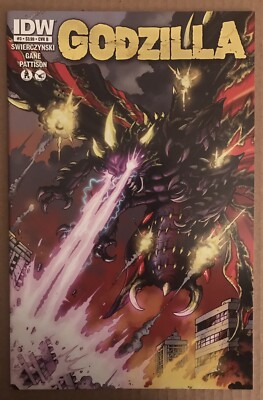 Godzilla #3 2012 Variant IDW Comic Book-image