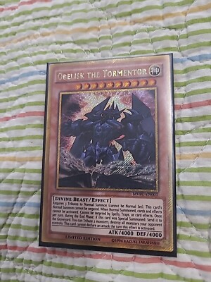 Yugioh Obelisk The Tormentor MVPC-EN001 Movie Promo Card - Excellent Condition-image