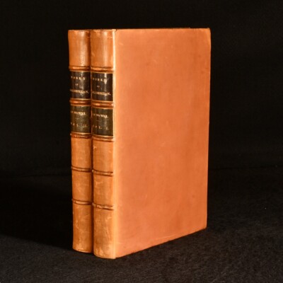 1884 2vol The Works of Richard Brinsley Sheridan, With a Memoir by James P. B...-image