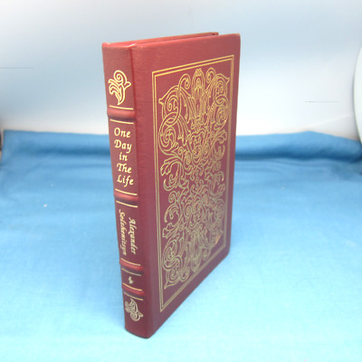 Alexander Solzhenitsyn One Day In The Life Easton Press 1988 Edition Leather LN-image