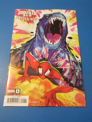 Godzilla vs Spider-man #1 Baldari variant NM Gem Wow-image