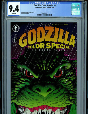 Godzilla Color Special #1 CGC 9.4 NM 1992 Dark Horse Comics Amricons B22-image