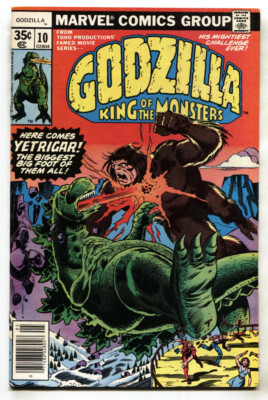 Godzilla #10  1978 - Marvel  -VF/NM - Comic Book-image