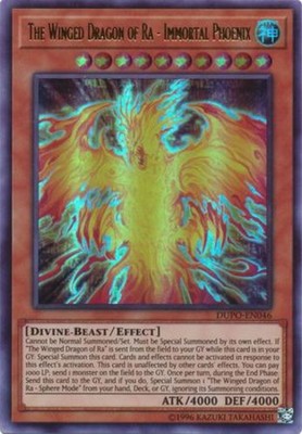1x (EX) The Winged Dragon of Ra - Immortal Phoenix - DUPO-EN046 - Ultra Rare - U-image