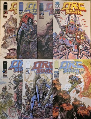 Image Comics Orc Stain 1 2 3 4 5 6 7 Set James Stokoe Gronch Alien Godzilla -image