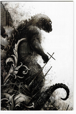 Godzilla Monsterpiece Theatre #3 Andrew Currey Virgin Variant NM-image