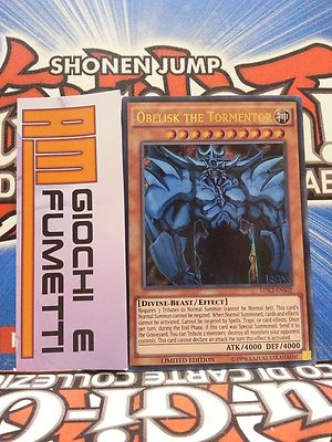 OBELISK THE TORMENTOR in English RARE ULTRA RARE Original KONAMI!-image