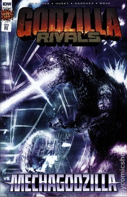 Godzilla Rivals vs. Mechagodzilla 1RI NM Stock Image-image
