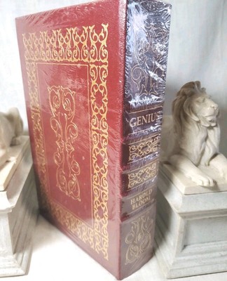 Mint Easton Press GENIUS A Mosaic of 100 Exemplary Creative Minds Harold Bloom-image