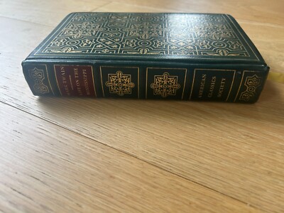 Life on the Mississippi - Mark Twain 1977 American Classics Society Leatherbound-image