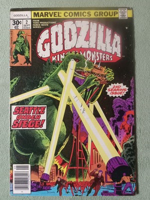 GODZILLA KING OF THE MONSTERS 2 MARVEL COMICS GROUP SEPTEMBER 1977 MID-GRADE FN-image