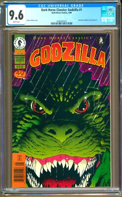 Dark Horse Classics: Godzilla #1 (1998) CGC 9.6  WP  Arthur Adams  