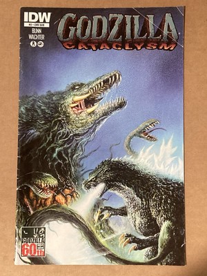 GODZILLA CATACLYSM # 2 SUB VARIANT IDW COMICS 2016 FIRST PRINTING FN-image
