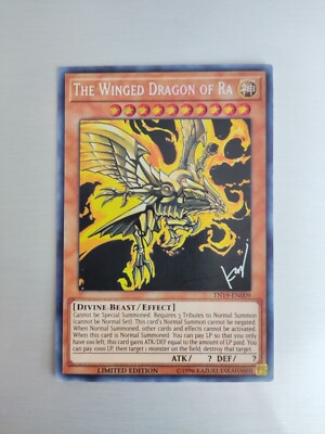 Yu-Gi-Oh! The Winged Dragon Of Ra TN19-EN009 Limited Ed - Prismatic SR - NM-image