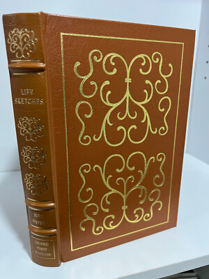 Easton Press Life-Sketches - John Hersey   SIGNED 1st Edition-image