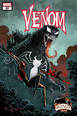 🕸️Venom #37 Dave Wachter Godzilla Variant [Vw]-image
